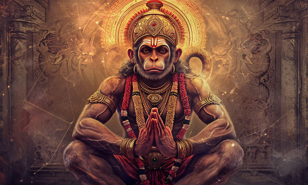 LE POUVOIR DE HANUMAN EN TANT QUE YOGI ET BRAHMACHARI