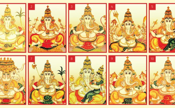 32 FORMES DU SEIGNEUR GANESH