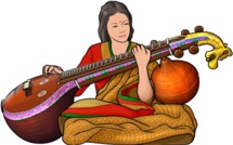 LE SYMBOLISME DU VEENA DE SARASWATI